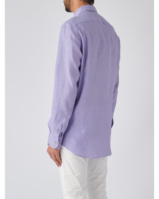 Etro Purple Shirt Roma Shirt for men