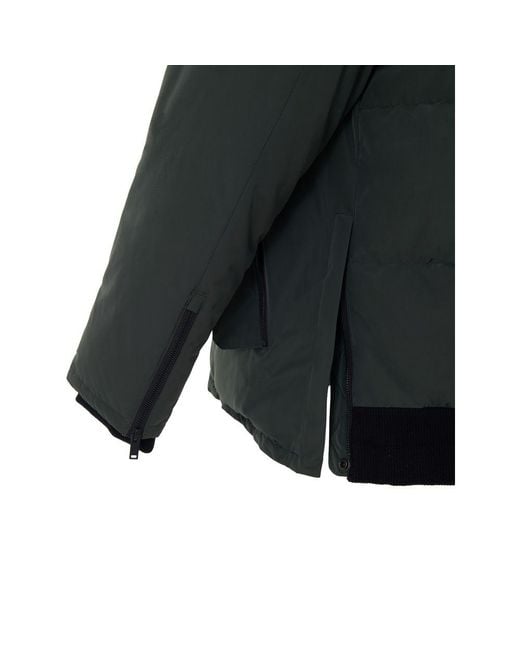 Moose Knuckles Black Nylon Parka Clothing for men