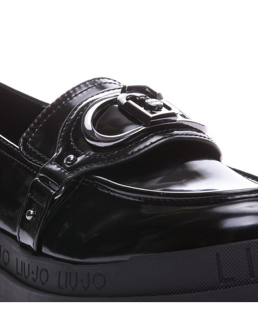 Liu Jo Black Flat Shoes
