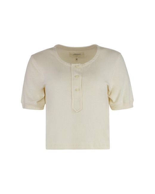 The Great White Cotton T-Shirt T-Shirts & Jerseys