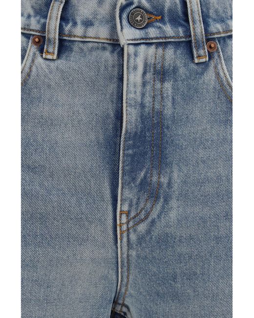 Golden Goose Deluxe Brand Blue Journey Jeans Cotton
