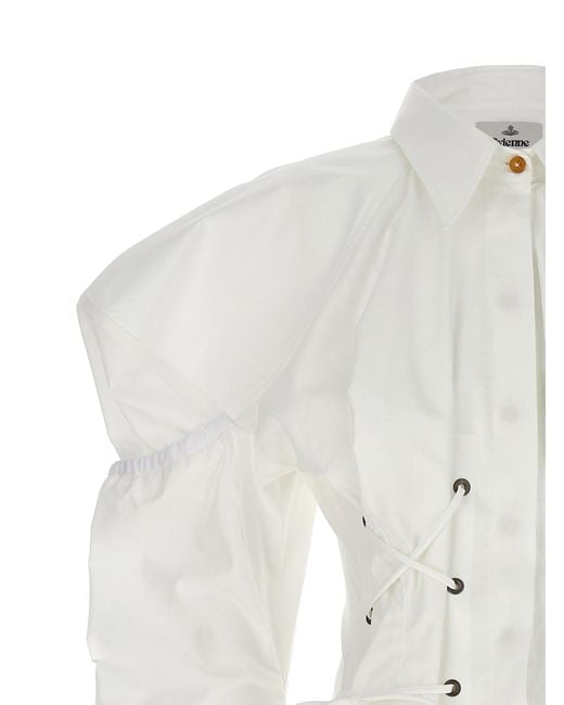 Vivienne Westwood White 'Gexy' Shirt