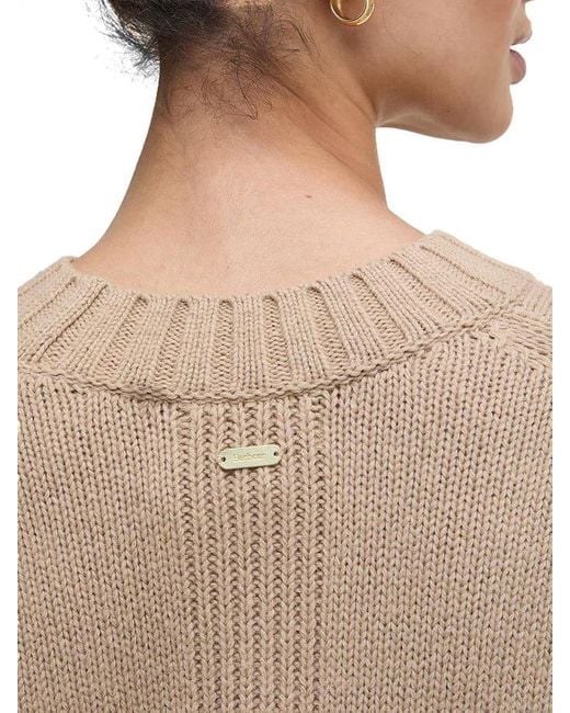 Barbour Natural Sophia Knitted Jumper