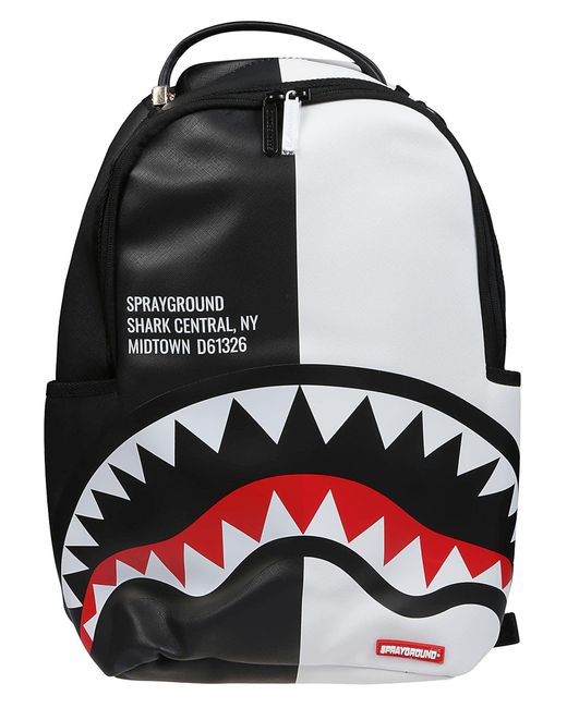 Sprayground Black Shark Central 2.0 Split Backpack