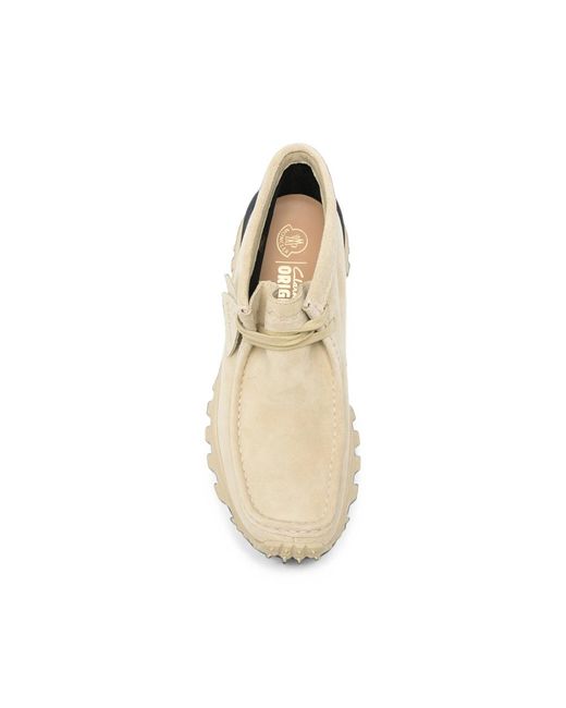 Moncler Natural Suede Moccasin Trainers Calf Outer Sneaker for men