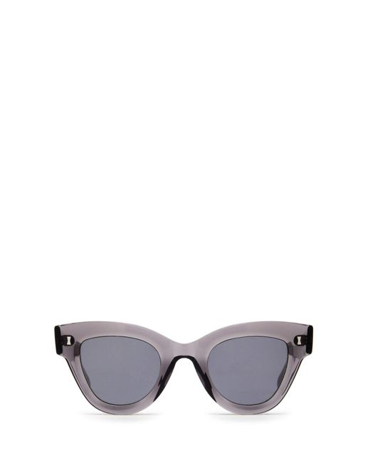 CUBITTS Gray Georgiana Sun Smoke Grey Sunglasses