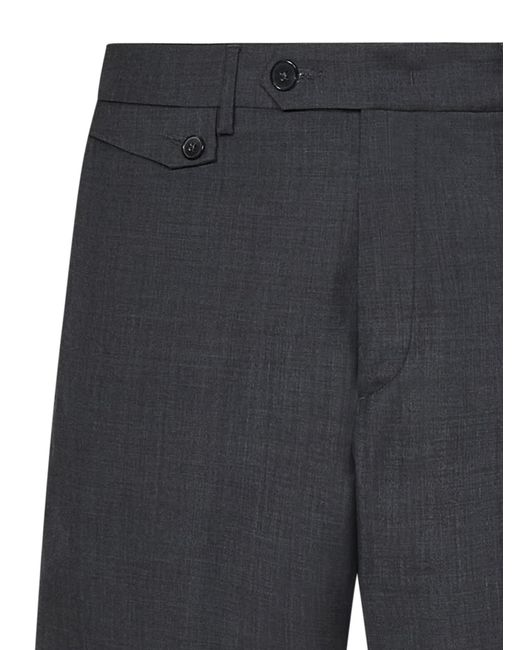 Low Brand Gray Cooper Pocket Shorts for men
