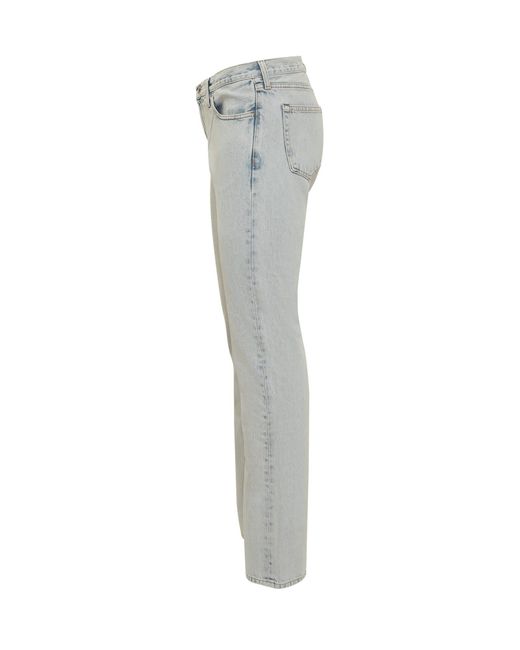 Off-White c/o Virgil Abloh Gray Single Arrow Jeans for men