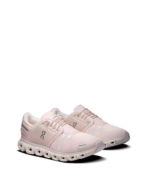 On Shoes Pink Running Sneakers Cloud 6 Trainers