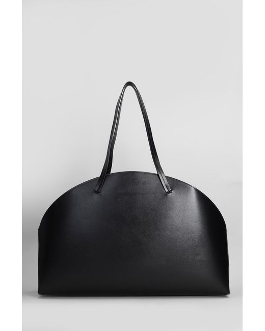 Jil Sander Black Curve Tote