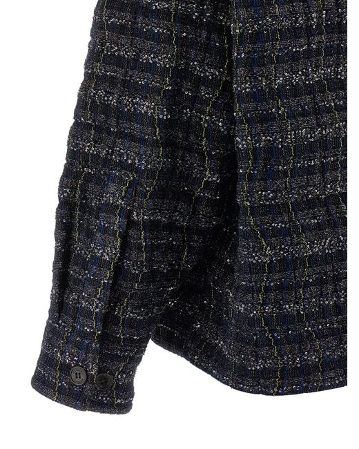 Missoni Blue Caperdoni Frame Overshirt