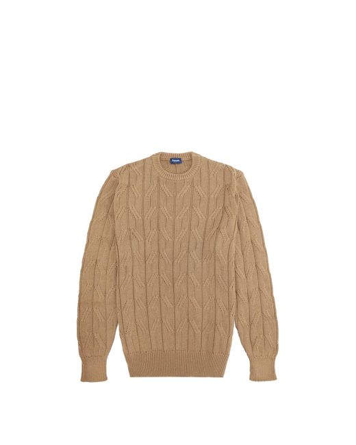 Drumohr Natural Sweater for men