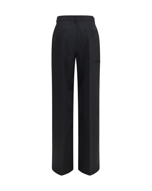 Rick Owens Blue Tailored Pants