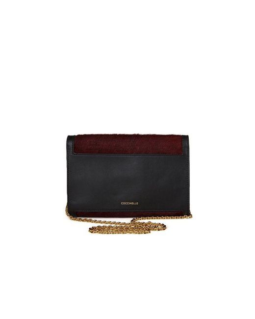Coccinelle White Crossbody Bag Brandy- Cowhide Crossbody-Bags