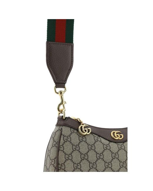 Gucci Gray Shoulder Bags