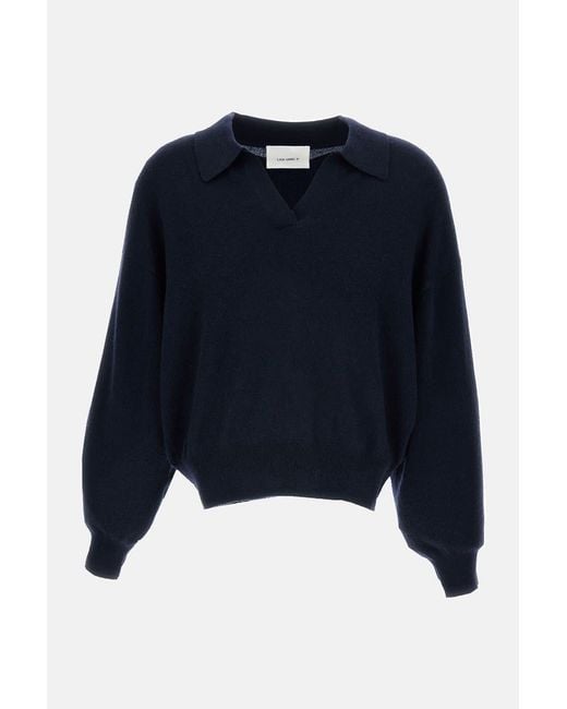 Lisa Yang Blue Wool Sweater