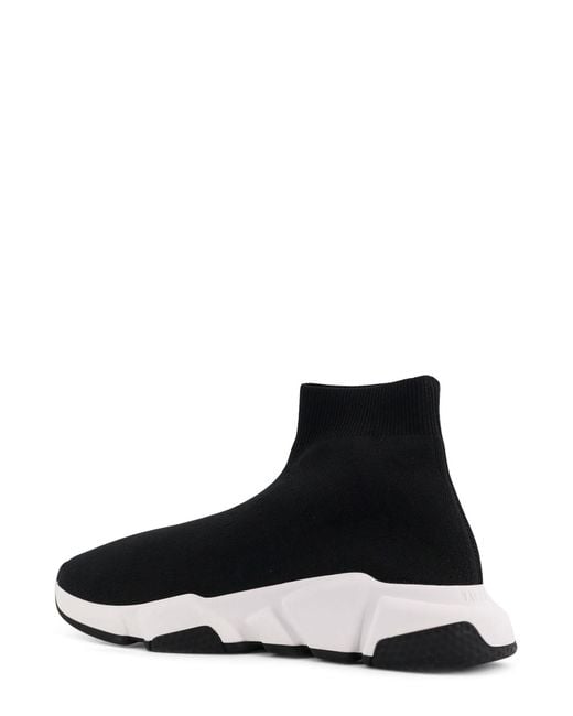 Balenciaga Black Speed Lt Knit Sneakers