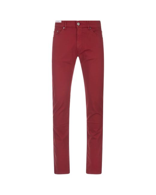 PT Torino Red Swing Jeans for men