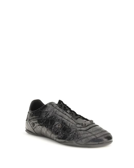 Balenciaga Black Sneakers City- Calf Leather (Bos Taurus) Trainers for men