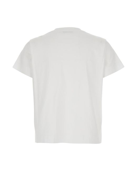 Givenchy White T-Shirt With Lettering Logo On The Front