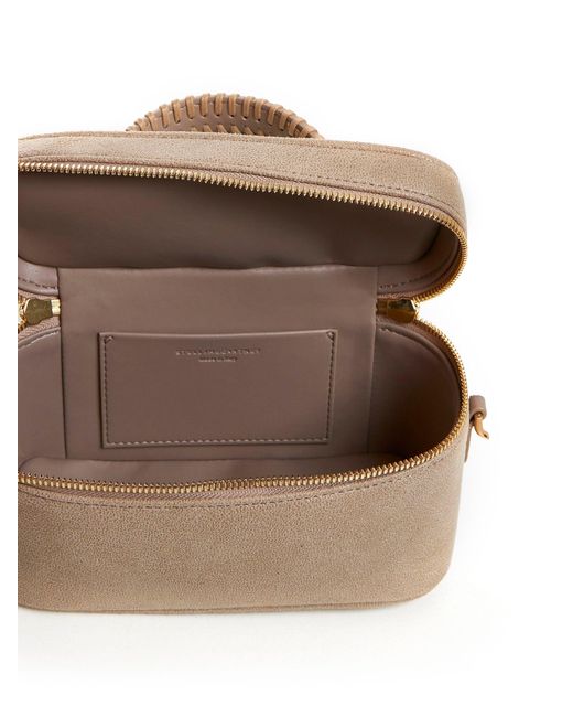 Stella McCartney Metallic Vanity Case Bag Falabella Polyester Shoulder