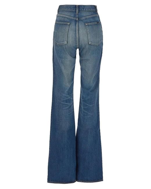 Saint Laurent Blue 70s Jeans