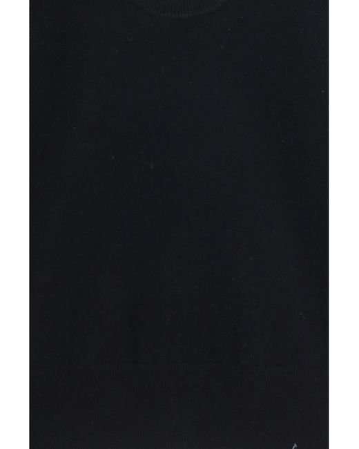 Extreme Cashmere Black N°423 Lord Sleeveless Sweater