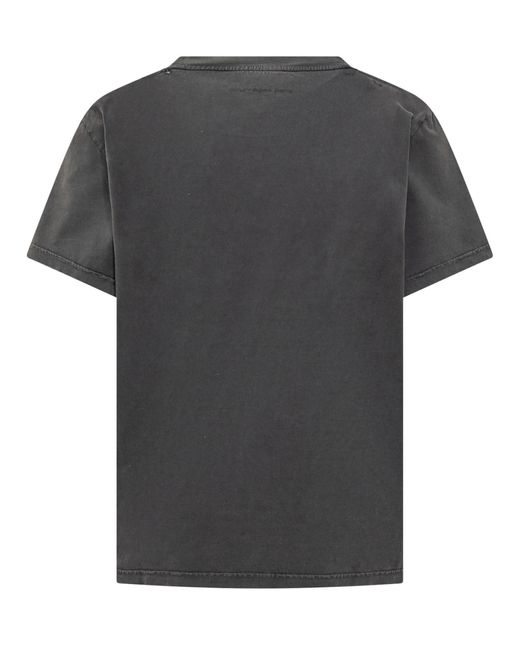 Courreges Black Destroyed T-shirt for men
