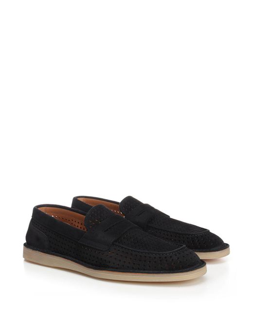 Dolce & Gabbana Black New Florio Loafers for men