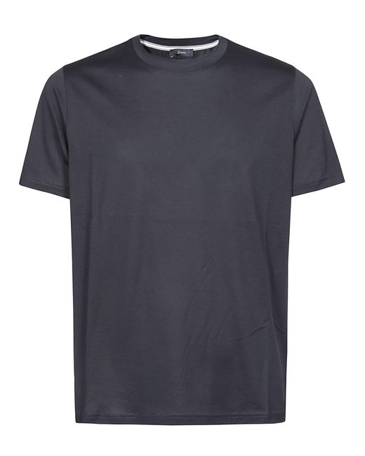 Herno Blue T-shirt for men