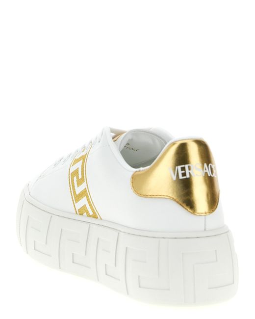 Versace Metallic La Greca Sneakers