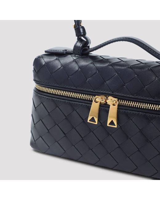 Bottega Veneta Blue Vanity Case Bag