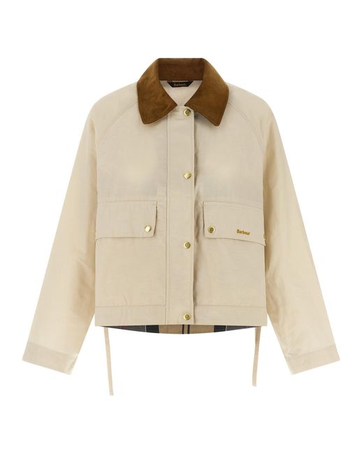 Barbour Natural 'Medland' Rain Jacket