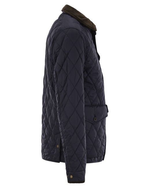 Polo Ralph Lauren Blue The Quilted Beaton Jacket for men