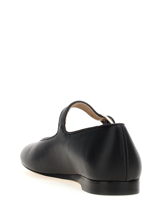 Le Monde Beryl Mary Jane Ballet Flats in Black | Lyst