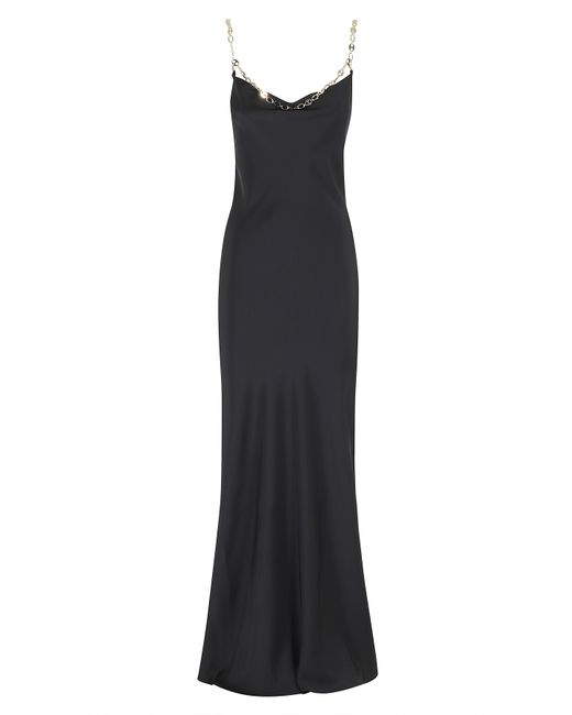 Rabanne Black Robe Polyester Abito