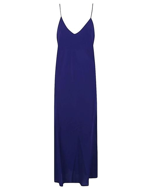 Alberto Biani Blue Dresses Viscose Elastane
