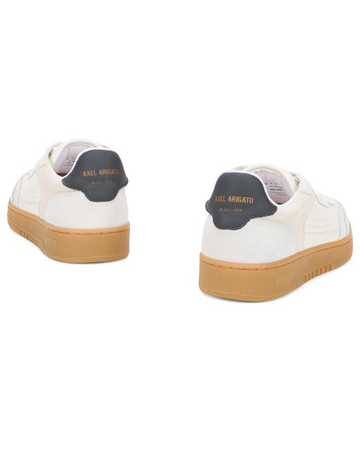 Axel Arigato White Sneakers Dice T-Toe Leather Trainers for men