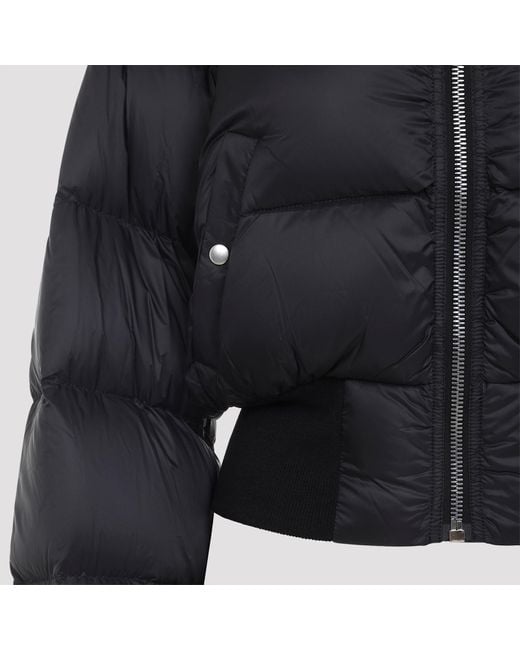 Rick Owens Black Hooded Jacket