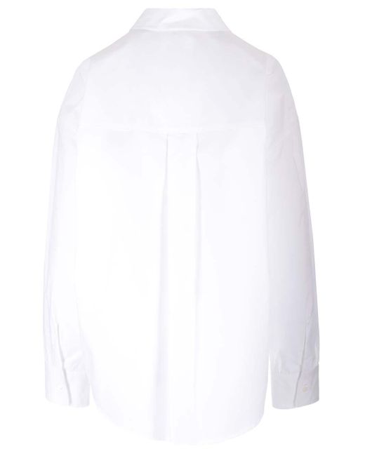 P.A.R.O.S.H. White Cotton Shirt