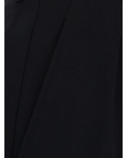 Saint Laurent Blue Bermuda Shorts Wool