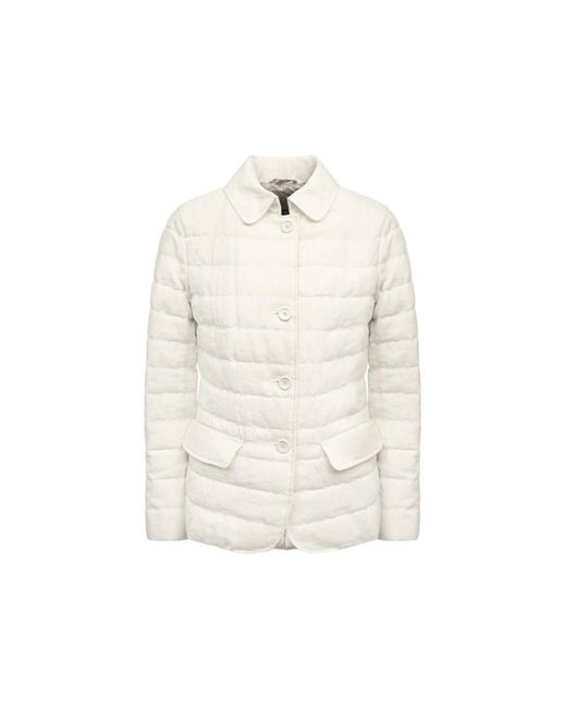 Herno White Jacket Pi001469D-17105 Clothing
