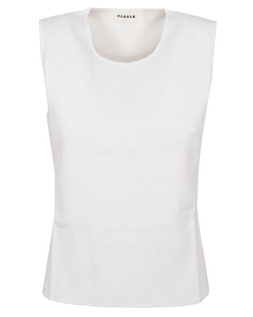 P.A.R.O.S.H. White Maglia Vi Pa