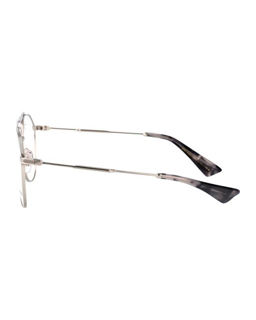 Dolce & Gabbana Multicolor Dolce & Gabbana Metal Optical Glasses for men