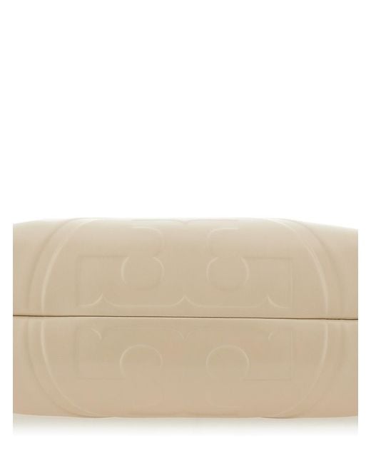 Tory Burch Natural Shoulder Bag Ella Polyester