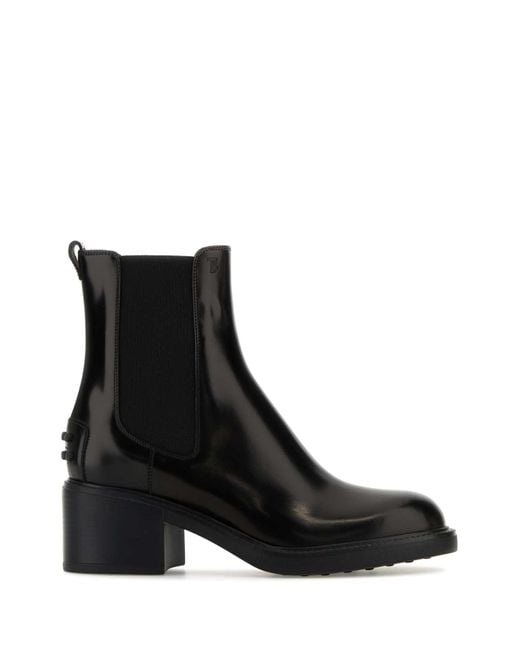 Tod's Black Boots