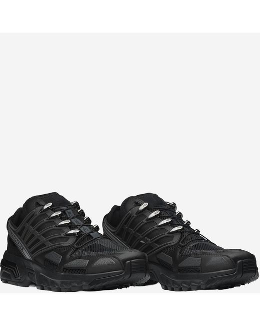 Salomon Black Sneakers Acs Pro Shell Textile Upper Trainers for men