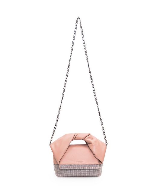 J.W. Anderson Pink Small Twister Bag