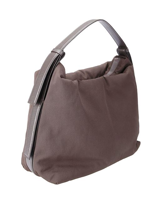 Studio Nicholson Brown Nylon Shoulder Bag