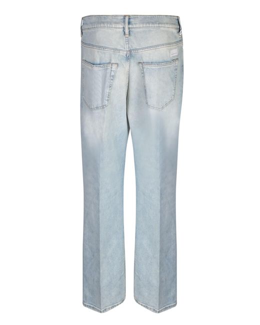 Nine:inthe:morning Blue Icaro Wide Fit Denim Jeans By Nine for men